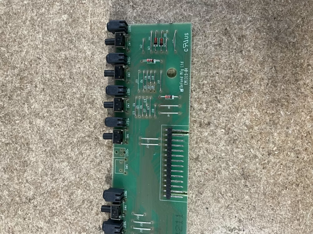 KitchenAid WP8531262 Dishwasher User Interface Board AZ21765 | KM1215