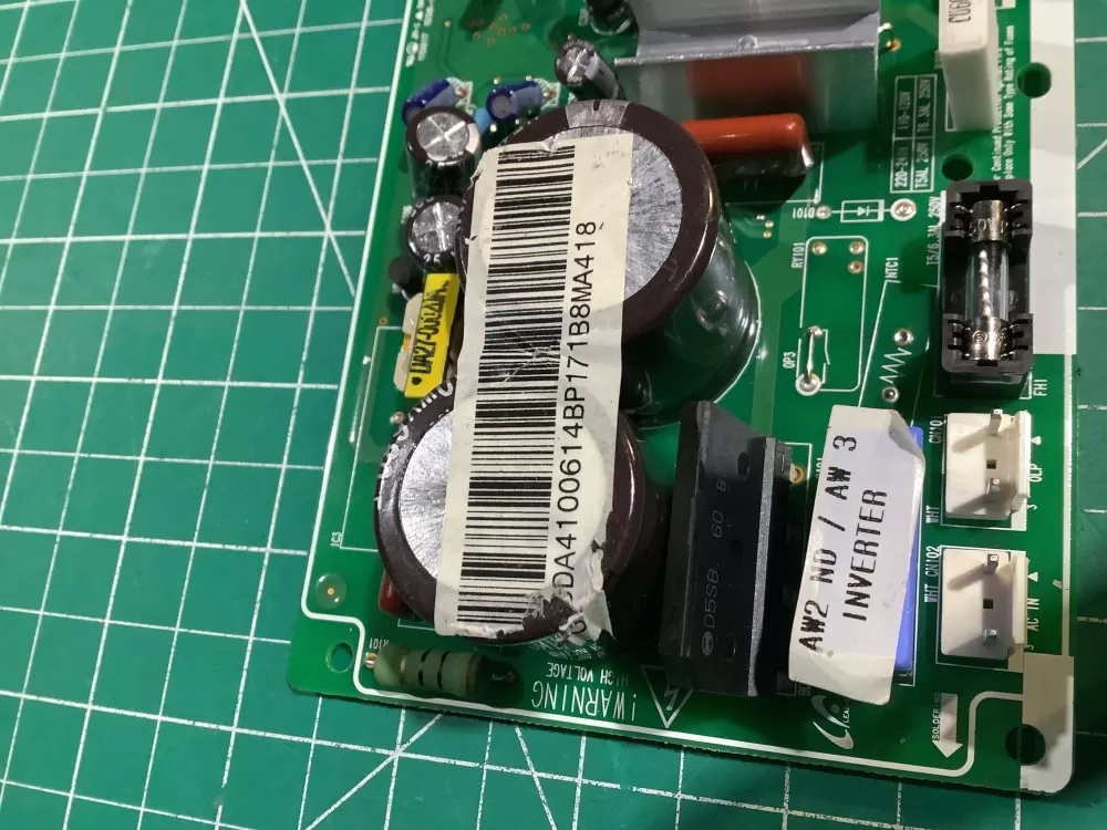Samsung DA41 00585A 00614B Refrigerator Control Board Inverter AZ146613 | NR2452