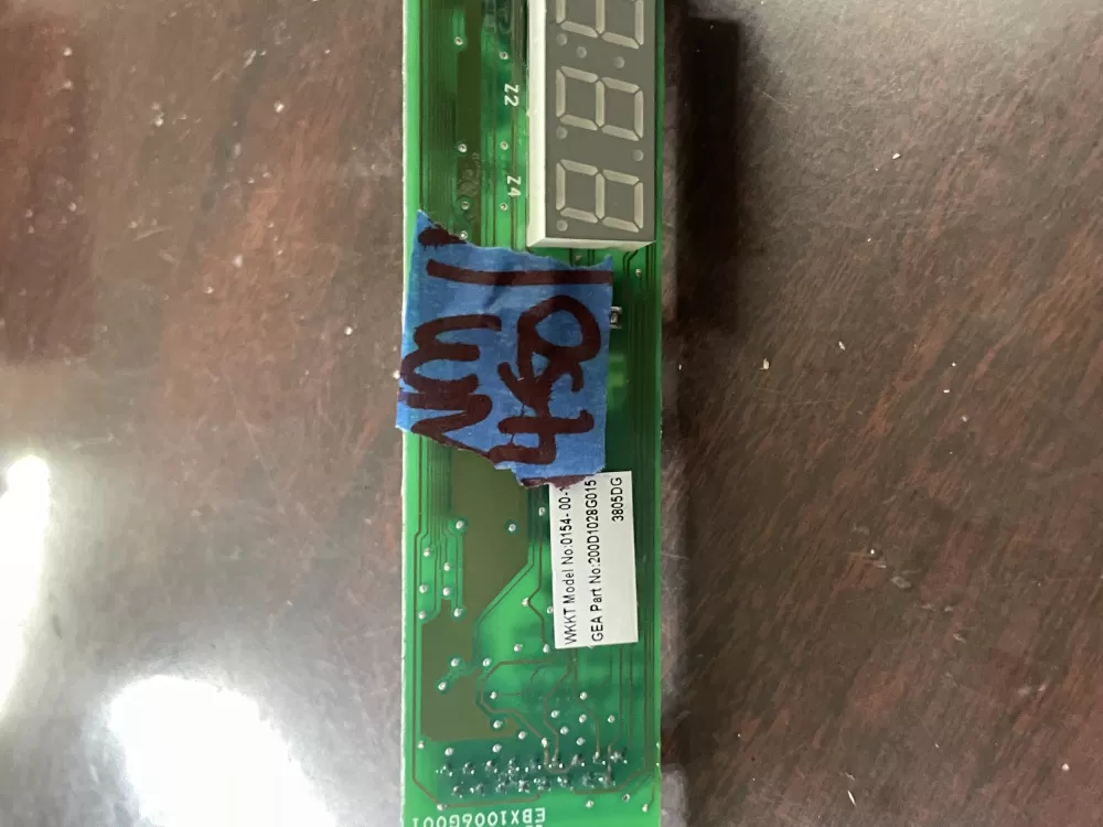 GE Refrigerator Display Control Board AZ37503 | Wm450
