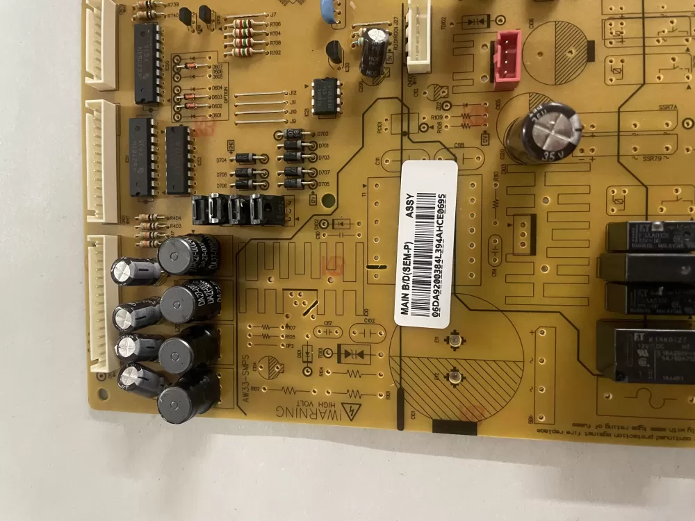 Samsung DA92 00384L DA9200384L Refrigerator Control Board AZ120541 | KM1098