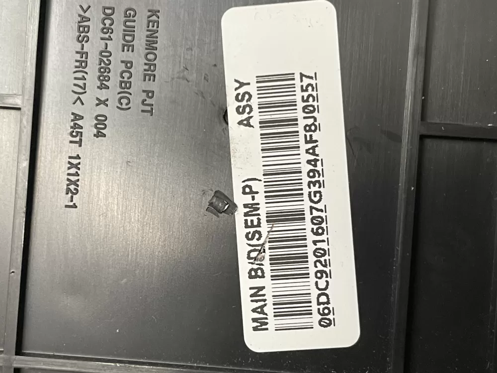 Samsung AP5916790 DC92-01607G PS9605959 Dryer Control AZ13030 | v319