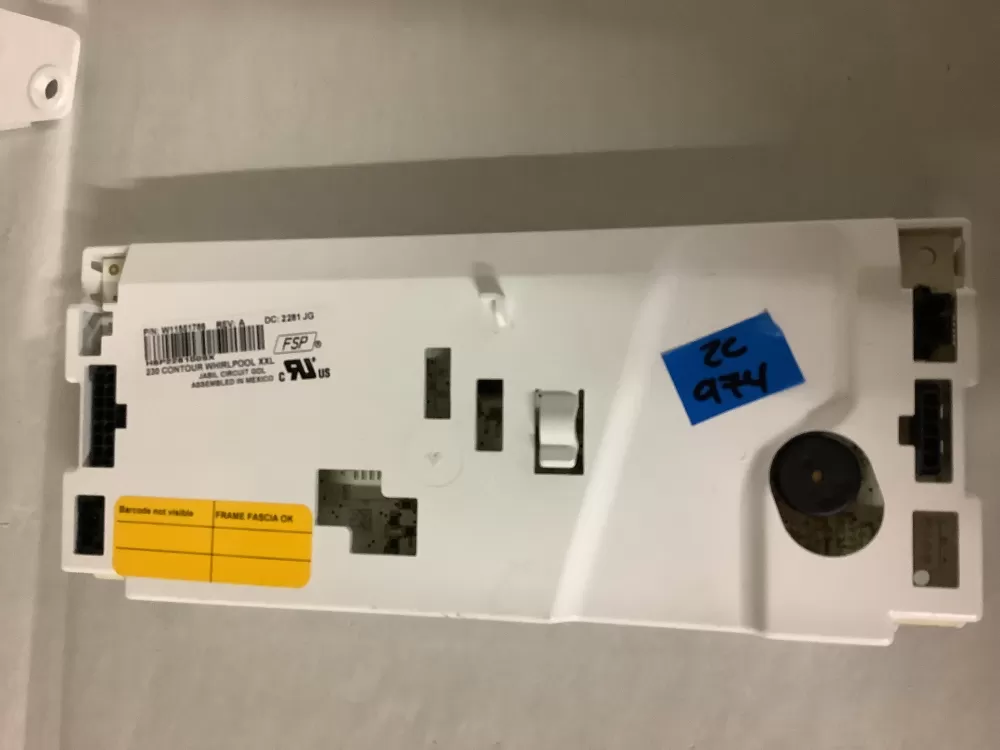 Whirlpool W11636544 Refrigerator Control Board Dispenser AZ208311 | ZC974