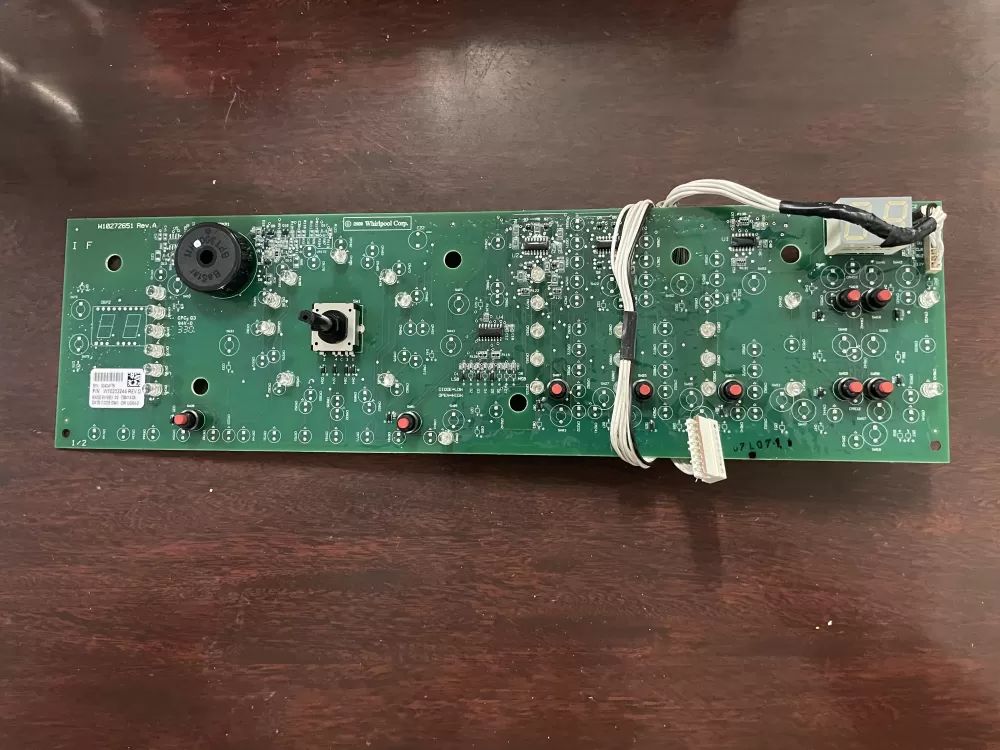 Whirlpool W10252244 Dryer Control Board