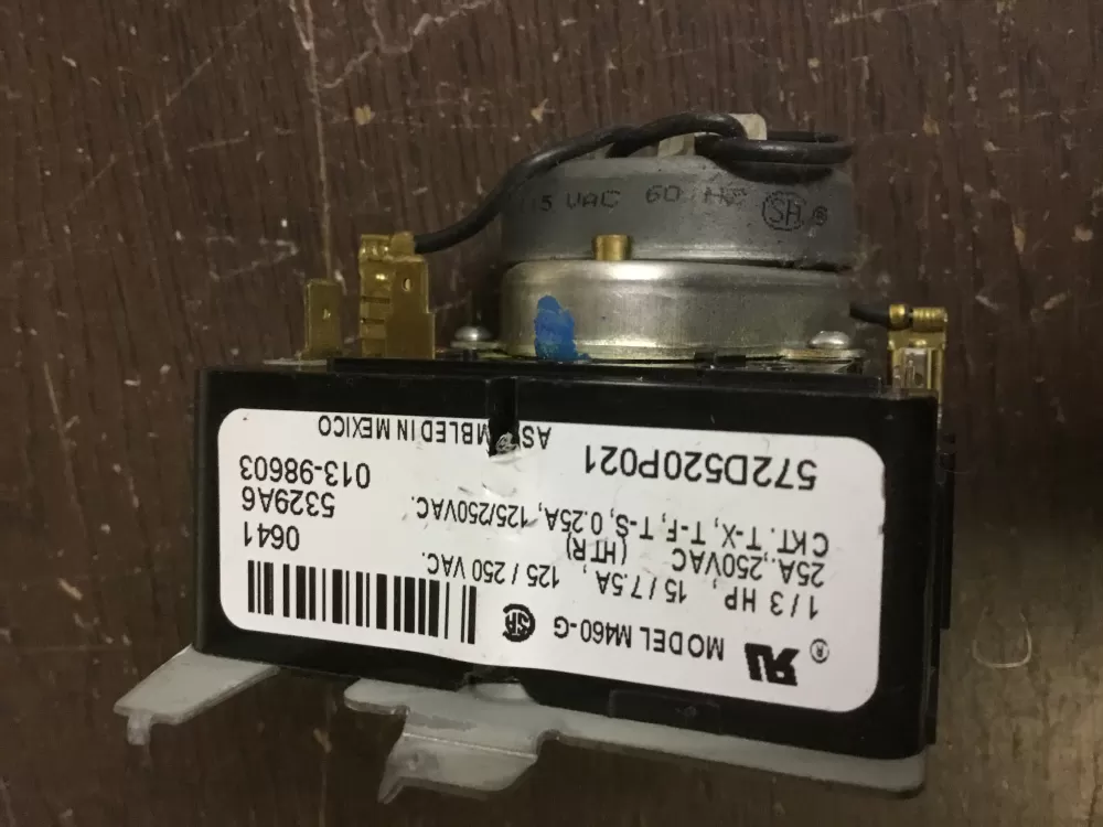 GE 572D520P021 WE4M271 Dryer Timer AZ7335 | NR493