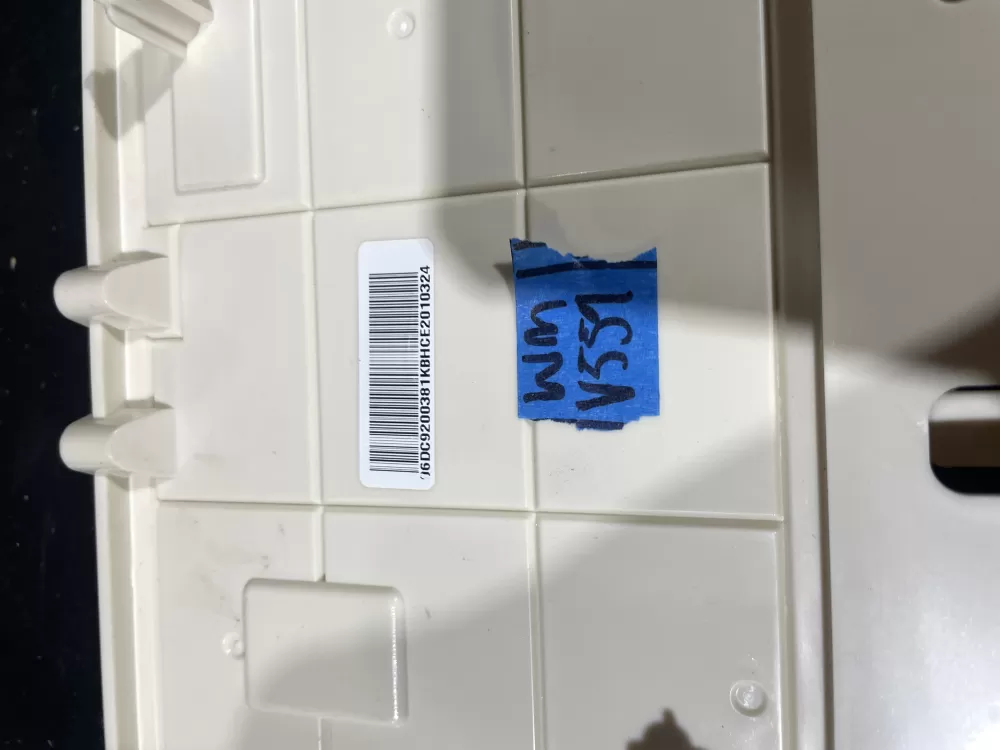 Samsung DC92-00381K AP5324657 Washer Control Board AZ61914 | Wmv559