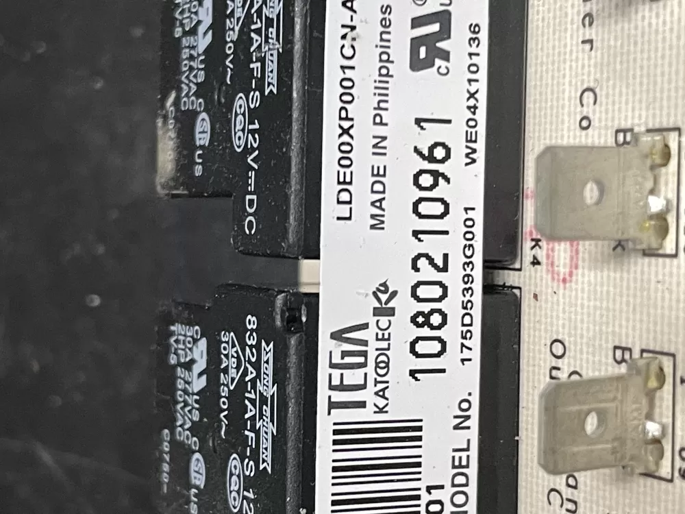 GE 175D5393G001 Dryer Control Board AZ13798 | 721