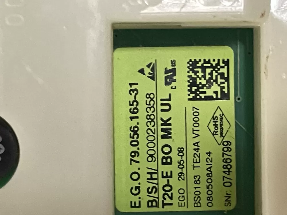 Bosch 9000238358 00449592 Dryer Control Board Panel AZ22274 | WMV350