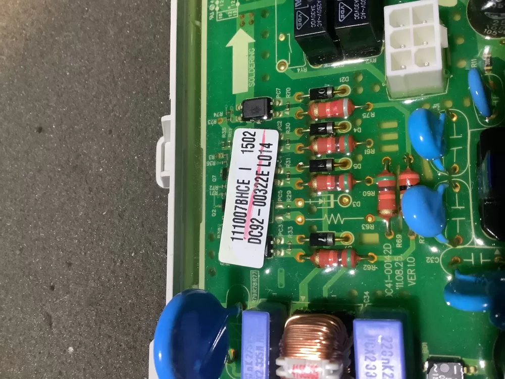 Samsung DC92-00322E DC92-00160A Dryer Electronic Control Board AZ112407 | NR2120