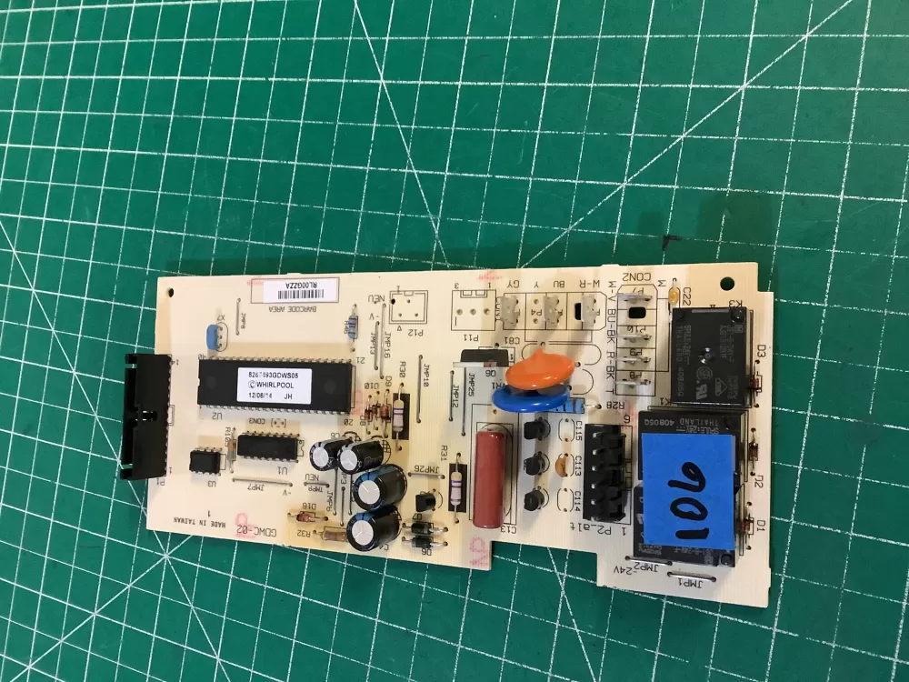 Whirlpool 8267493GDWS05 8267371 Dishwasher Control Board AZ213348 | NR106