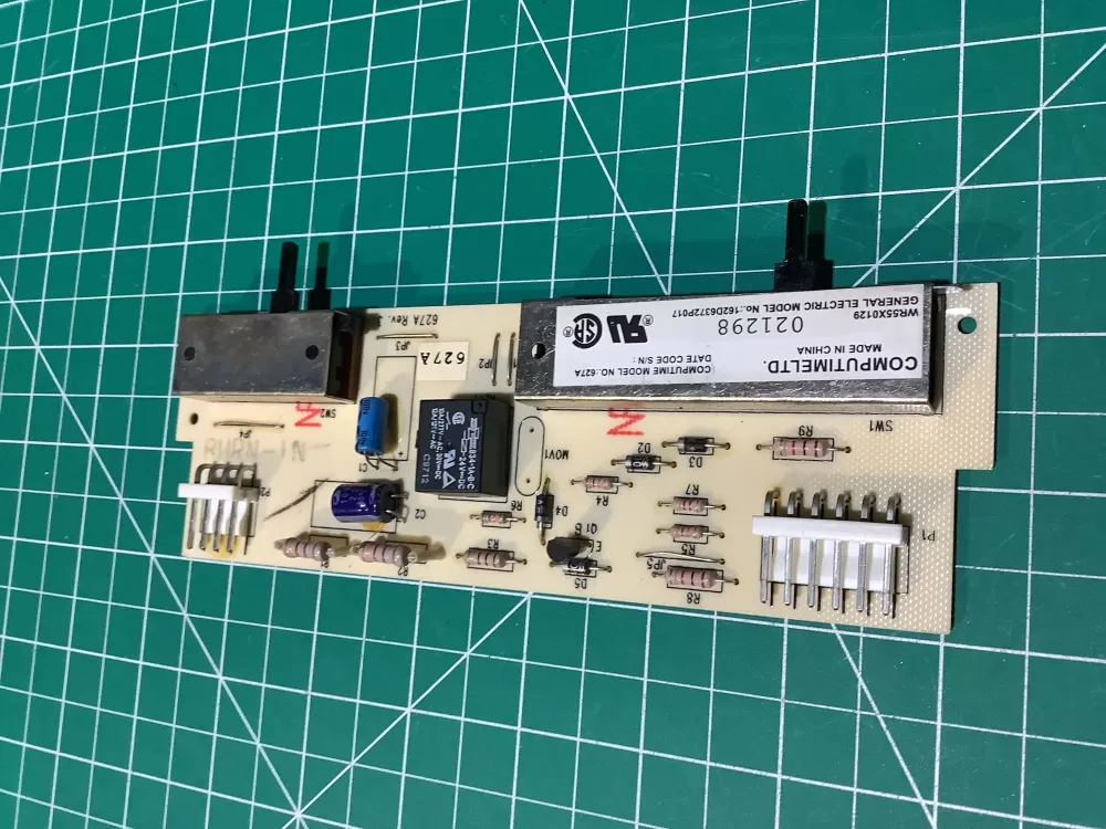 GE WR55X129  AP2071638  162D6372P010  2004  AH304236  EA304236  PS304236  WR55X0042  WR55X0073  WR55X0075  WR55X0129  WR55X42  WR55X73  WR55X75  162D6372P017 Refrigerator Dispenser Control Board