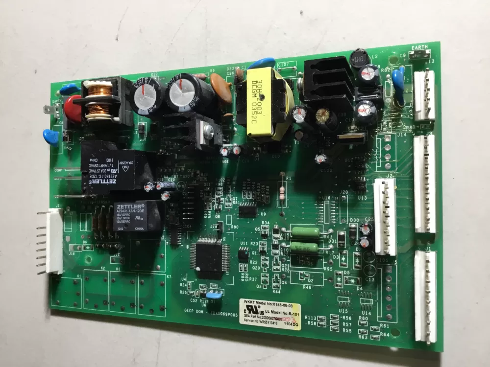 GE WR55X10942C  AP7188100  WR55X10942P  WR55X10942  WR49X10060  WR55X10065  WR55X10160  WR55X10187  WR55X10328  WR55X10333  WR55X10335  WR55X10336  WR55X10339  WR55X10358  WR55X10366  WR55X10372  WR55X10379  WR55X10381  WR55X10385  WR55X10396  WR55X10413  WR55X10416  WR55X10426  WR55X10427  WR55X10432  WR55X10436  WR55X10456  WR55X10473  WR55X10474  WR55X10523  WR55X10524  WR55X10526  WR55X10529  WR55X10543  WR55X10552  WR55X10554  WR55X10558  WR55X10589  WR55X10597  WR55X10603  WR55X10606  WR55X10614  WR55X10616  WR55X10626  WR55X10656  WR55X10659  WR55X10699  WR55X10712  WR55X10715  WR55X10722  WR55X10942CT  WR55X11036  200D5837G002  0158-06-03 Refrigerator Control Board