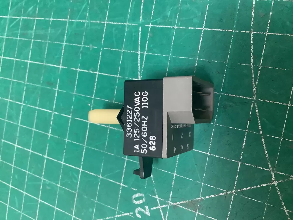 Whirlpool Dryer Temp Selector Switch (1A)  3396016  3399640  AZ224473 | SLA145
