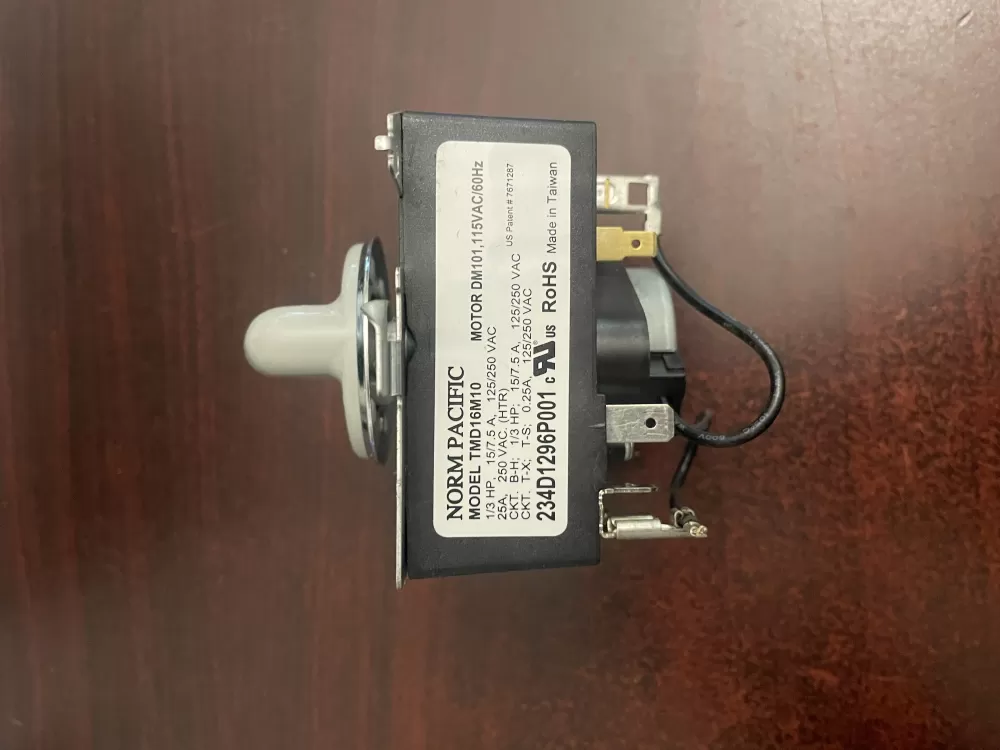GE TMD16M10 234D1296P001 Dryer Timer
