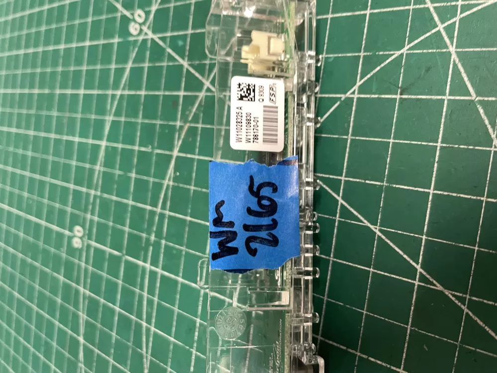 Whirlpool W11028325 Dishwasher User Interface Board AZ206081 | Wm2165