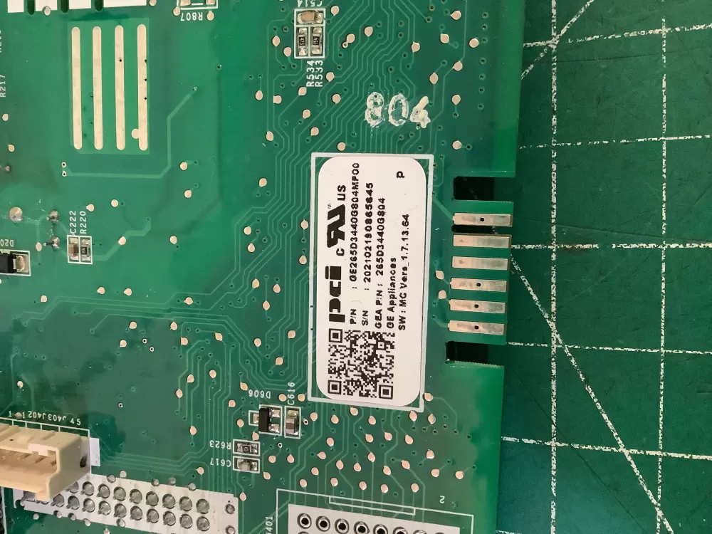 GE 265D3440G804 Dishwasher Control Board AZ203269 | NR2798