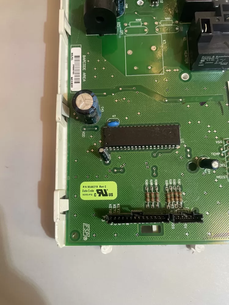 Whirlpool WP8546219 Dryer Control Board AZ191856 | KM2543