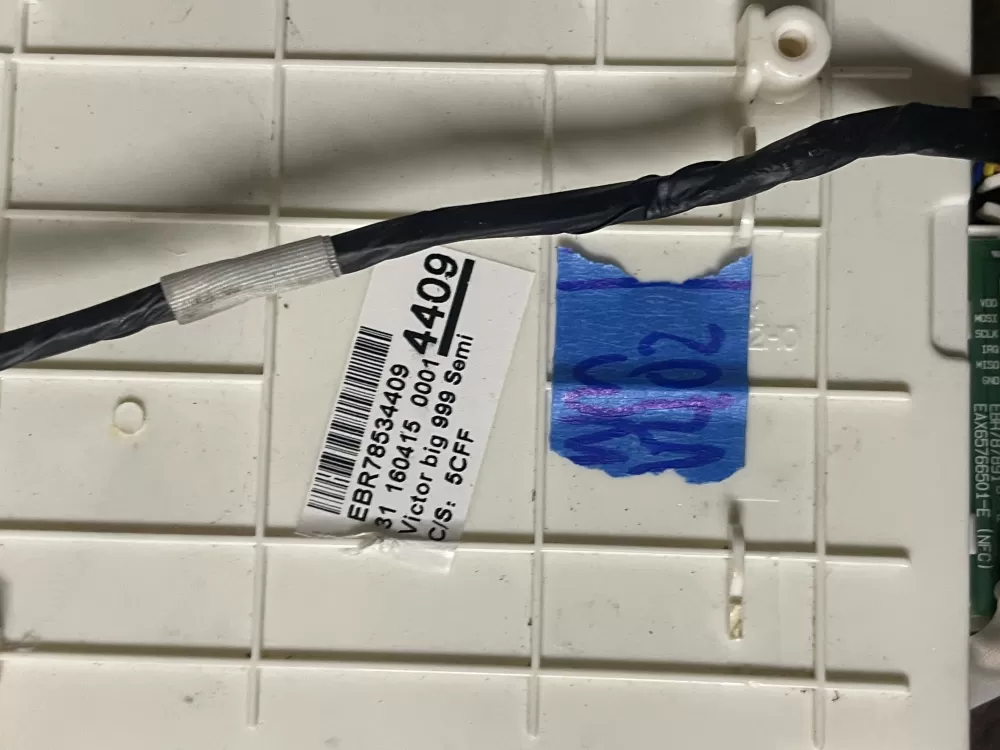 LG EBR78534409 Washer Control Board AZ40930 | Wmv403