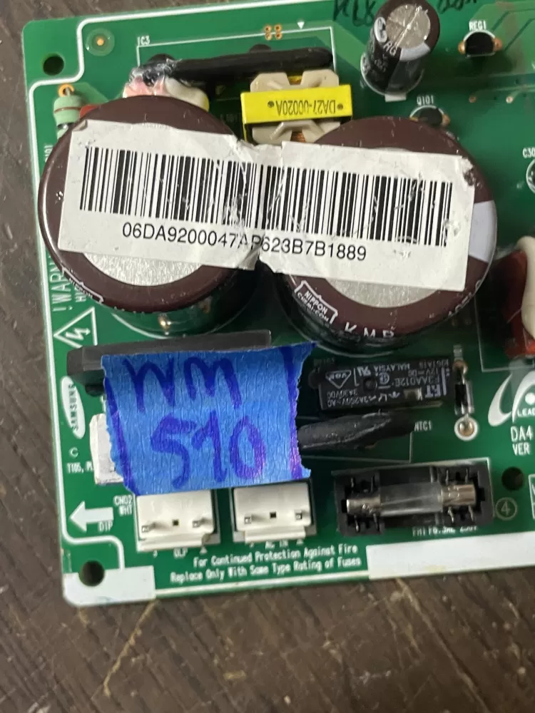 Samsung DA41-00614F DA92-00047A Refrigerator Control Board AZ44152 | Wm590