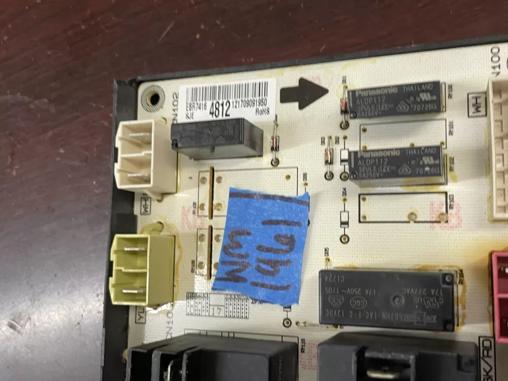 LG EBR74164802 EBR74164805 Range Oven Relay Control Board AZ87396 | Wm1961