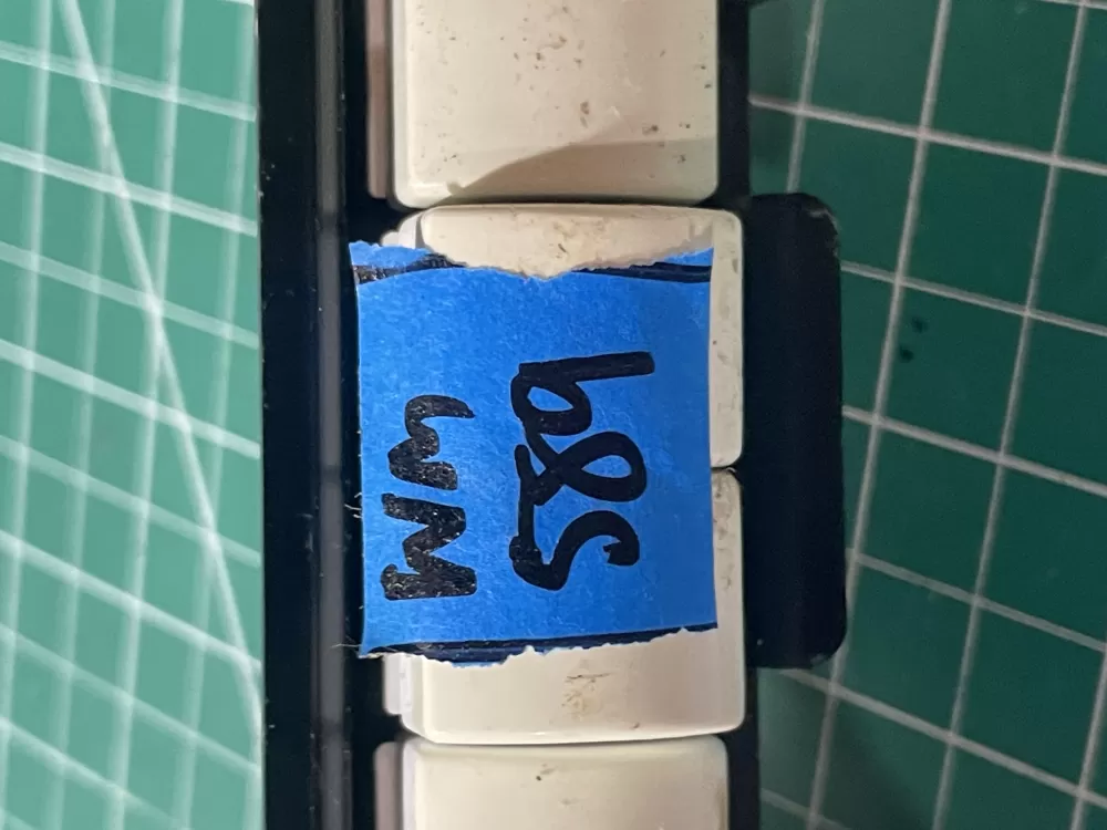 Hoover F5808 GRS Steam Vac Power Switch Onoff Button AZ195563 | Wm589