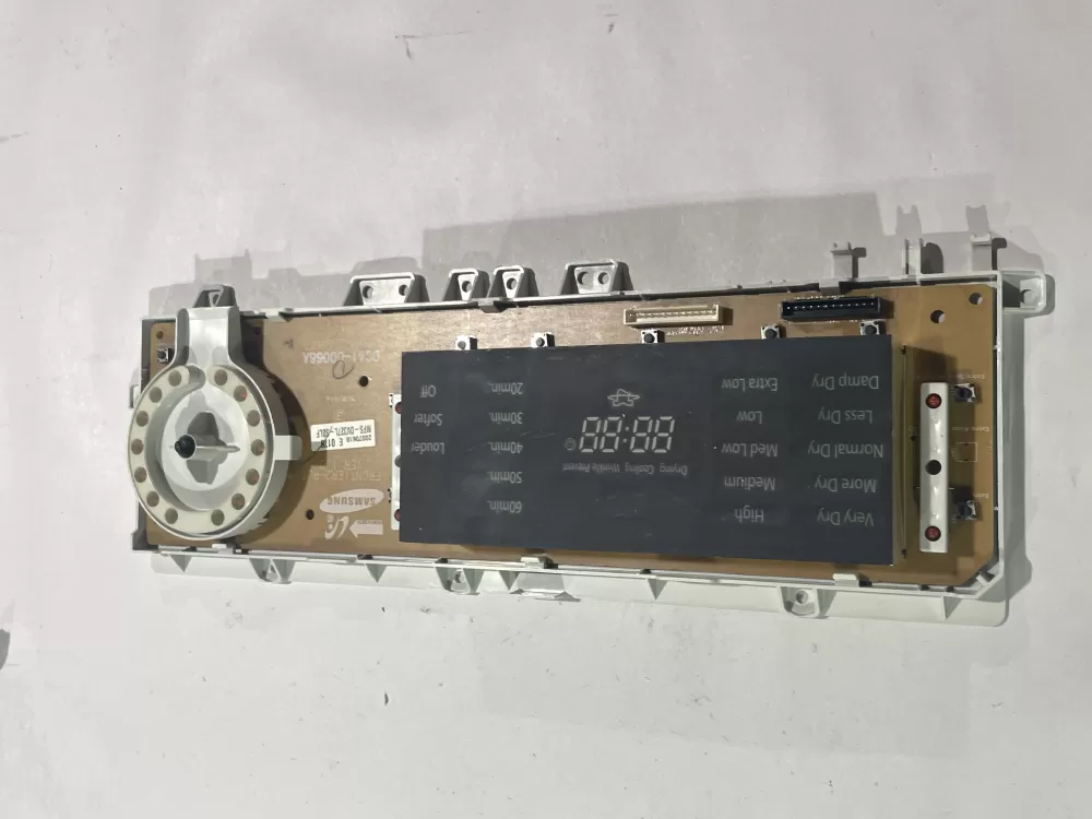 Samsung MFS-DV318A-S0 DC41-00066A Dryer UI Control Board AZ176199 | Wmv750