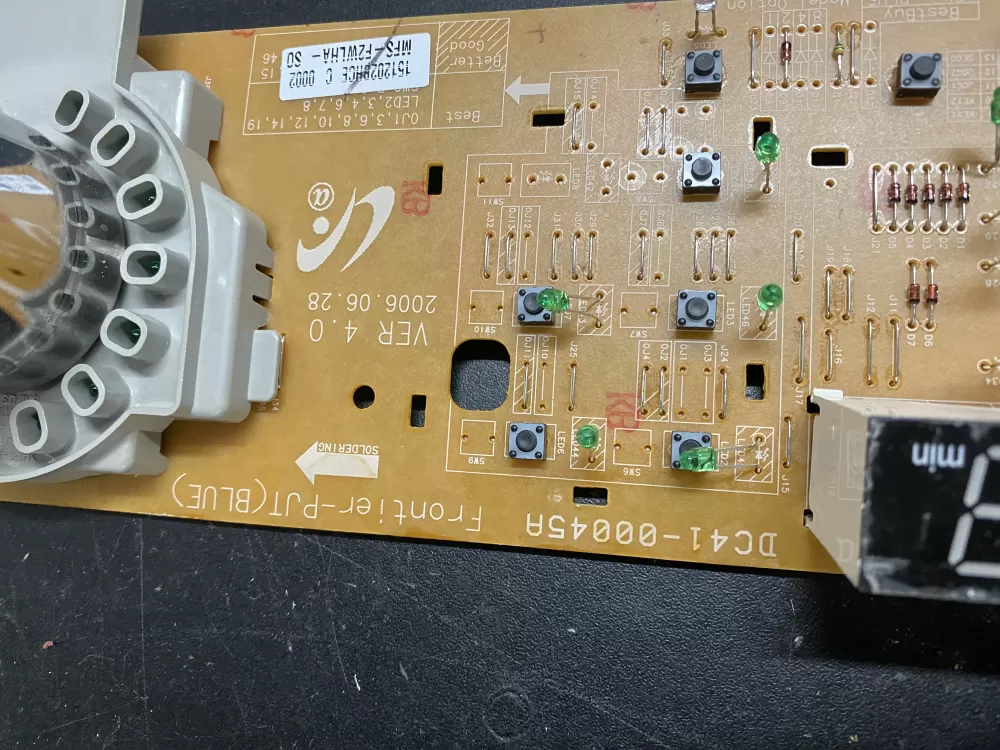 Samsung DC41-00045A AP4201750 AP3966842 Dryer Control Board AZ20555 | BKV316