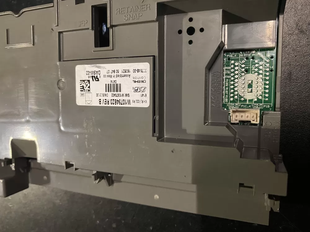 KitchenAid W10794523 W10875442 PS11759716 Dishwasher Control Board