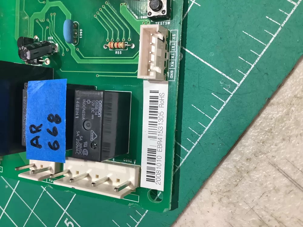 LG Kenmore EBR41531305 PS3624084 Refrigerator Control Board AZ180488 | AR668