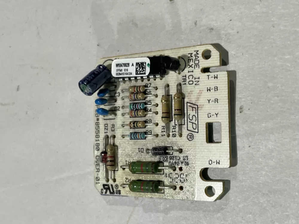 Whirlpool  KitchenAid  Kenmore  Maytag WPW10476828  AP6022061  8558178  3020655  3390537R  8558178R  PS11755390  60S01870003 Dryer Moisture Sensor Control Board