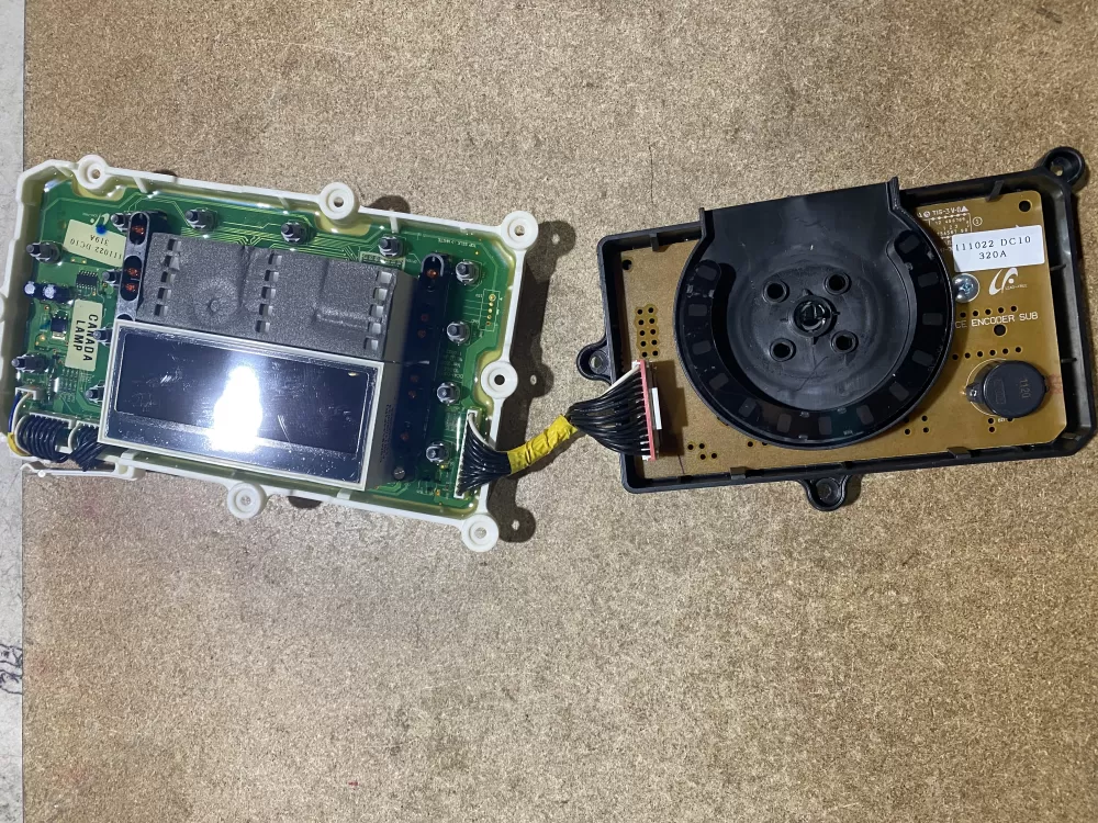 Samsung DC92-00319A Washer Control Board Vrt Steam Panel AZ69602 | BKV604