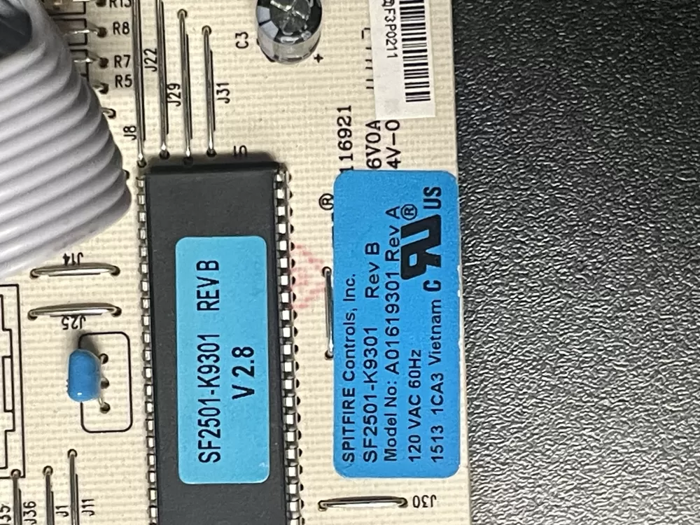 Frigidaire Electrolux A01619301 Dishwasher Control Board Rev AZ15150 | 773