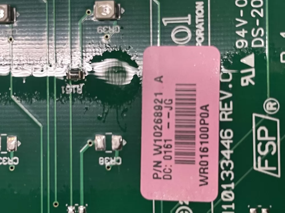 Whirlpool Maytag W10268921 Washer Control Board AZ20066 | WM814