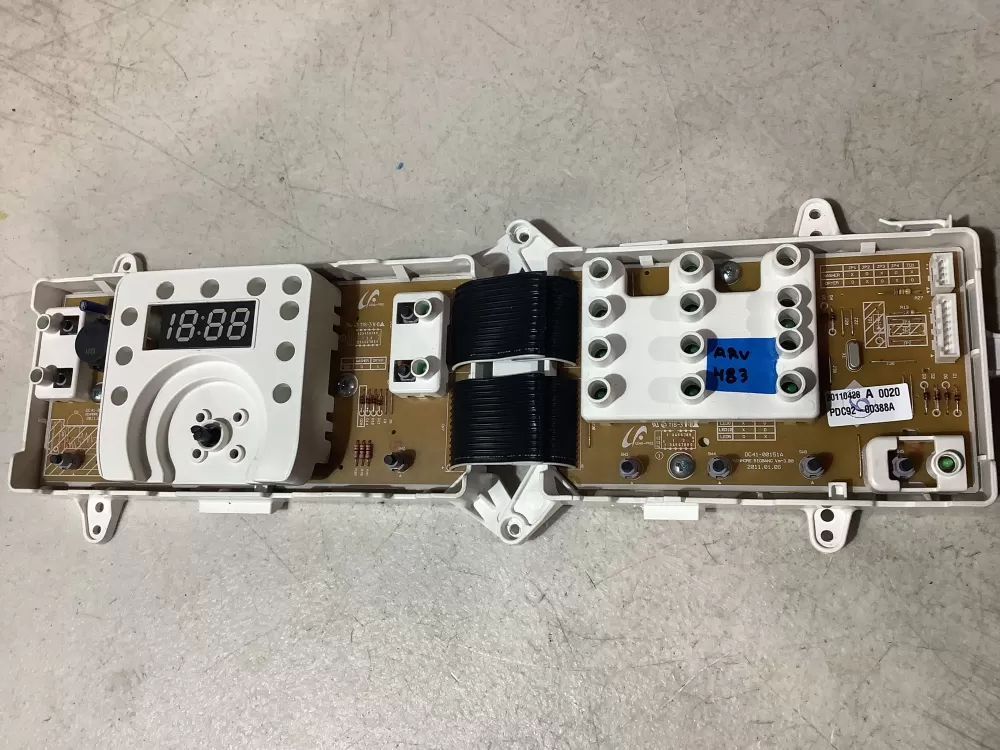 Samsung Washer Control Board PDC92-00388A AZ200021 | ARV483