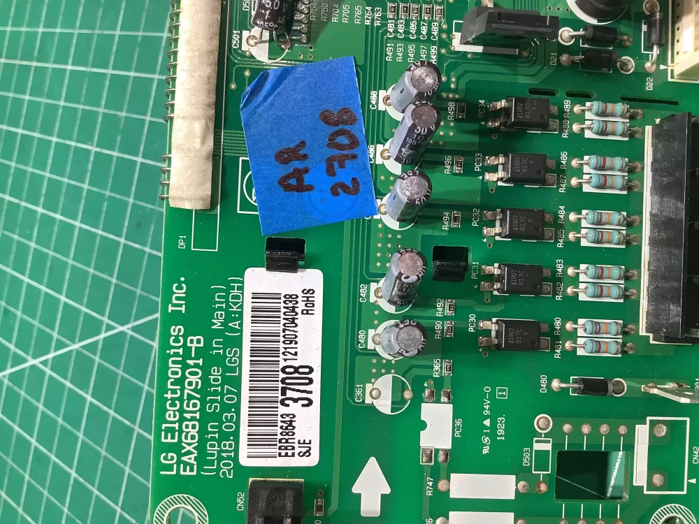 LG EBR80595608 EBR86433708 PS12715670 Range Control Board AZ183647 | AR2708