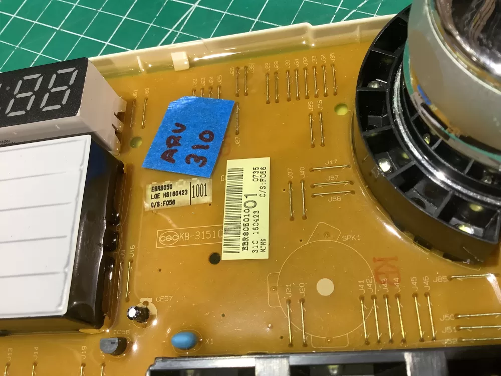 LG EBR80501001 EAX64809403 Washer Control Board AZ184174 | ARV310
