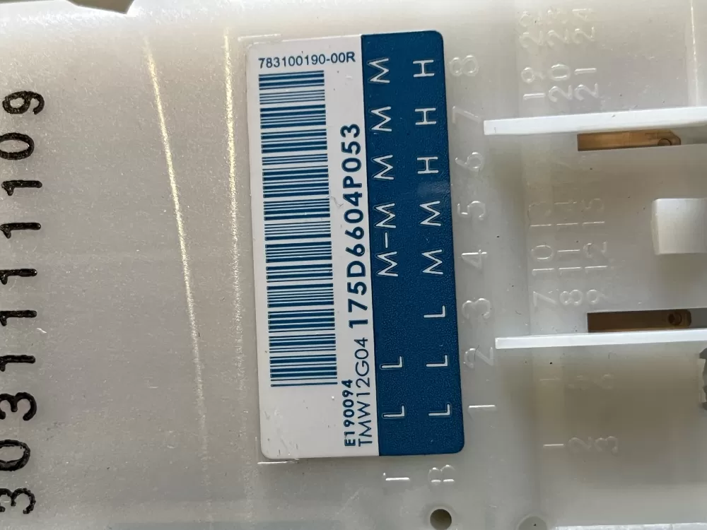GE WH12X10527 175D6604P053 Washer Timer AZ43848 | 1754
