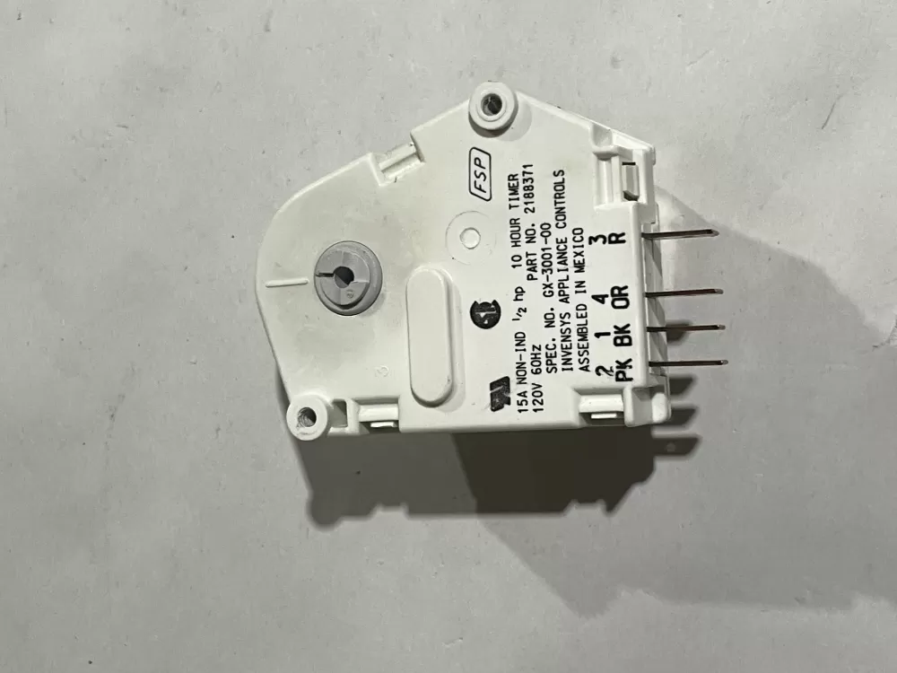 Whirlpool Kenmore W10822278 Refrigerator Defrost Timer AZ171909 | Wm539