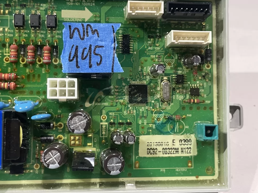 Samsung DC92 00669J Dryer Control Board AZ141788 | Wm995