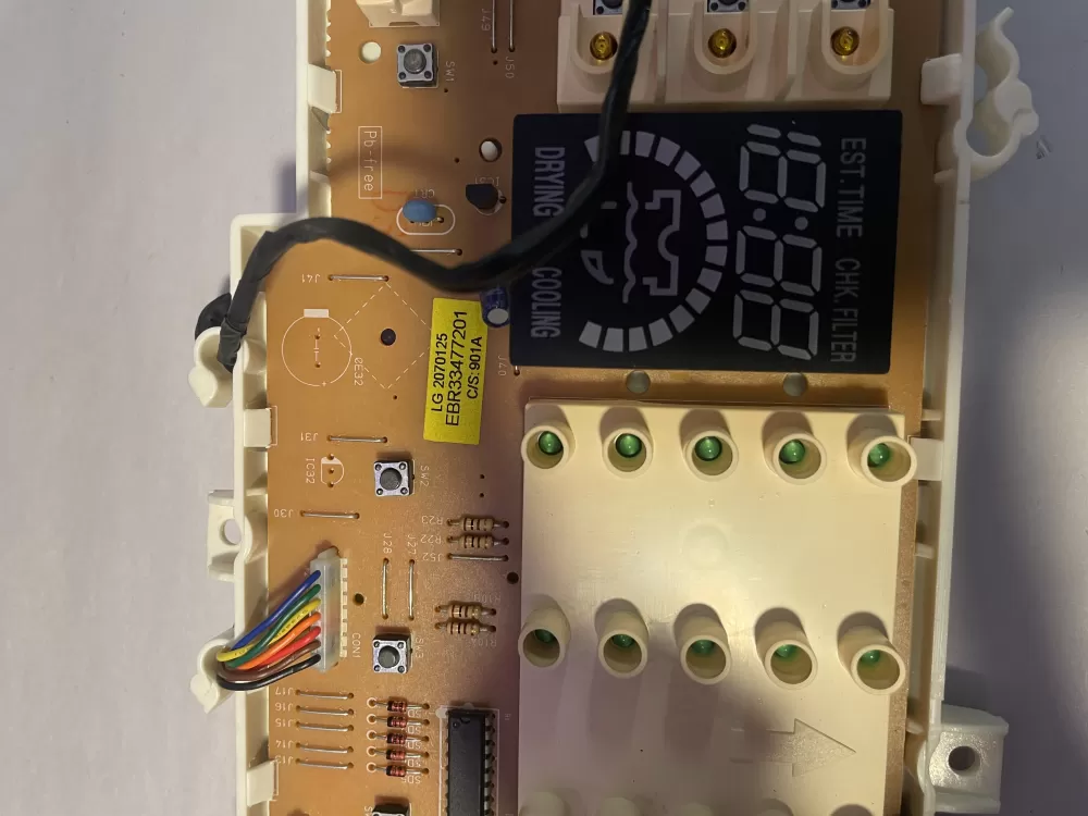 LG EAX32221201 EBR33477201 Dryer Control Board AZ197710 | KMV894