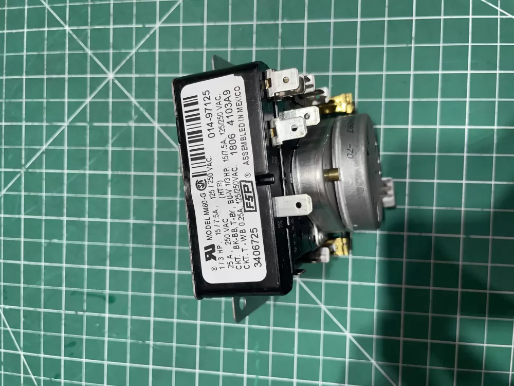 Whirlpool  Maytag  Amana AP6008573 3406725 WP3406725 PS11741713 Dryer Timer