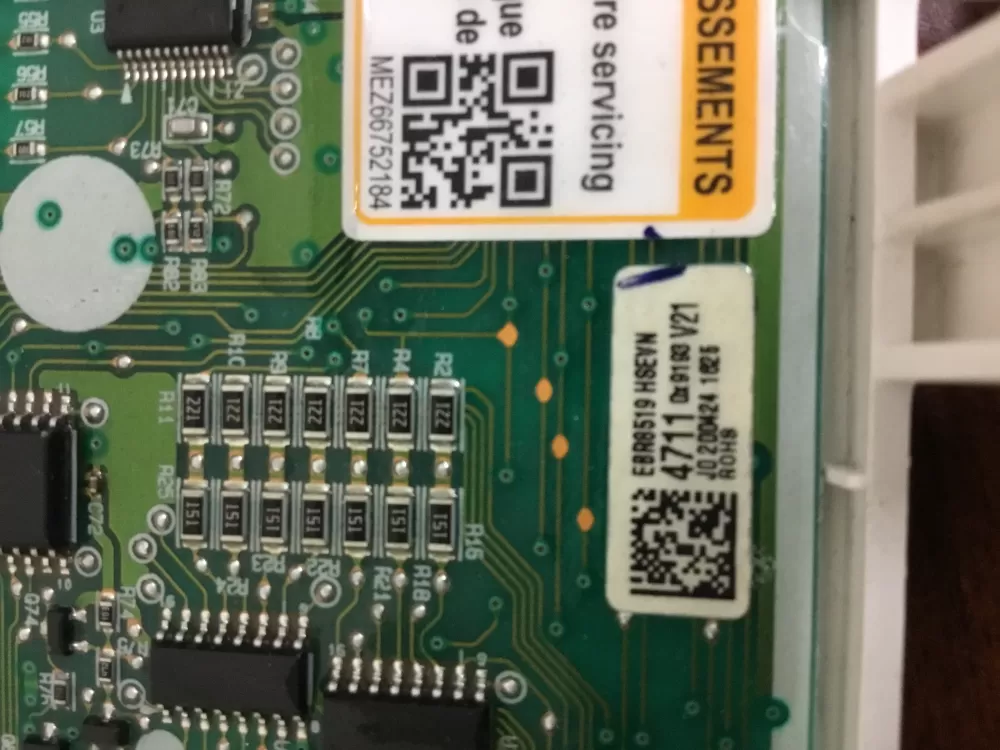 LG EBR85194711 Washer Control Board Panel AZ33740 | NRV370