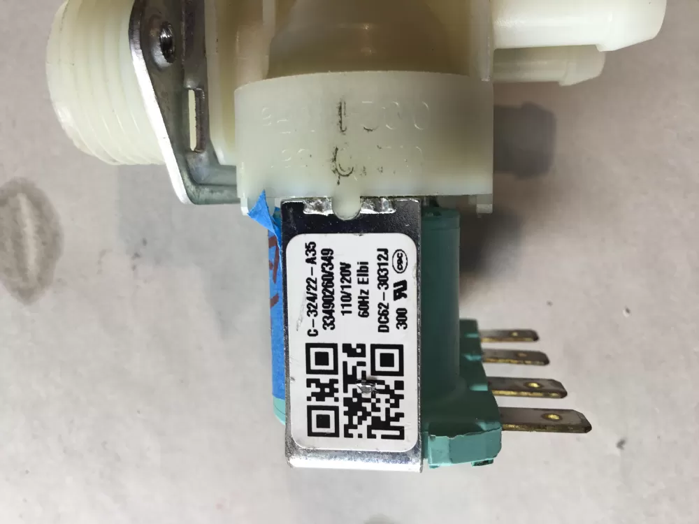 Samsung DC62-30312J Washer Water Inlet Valve