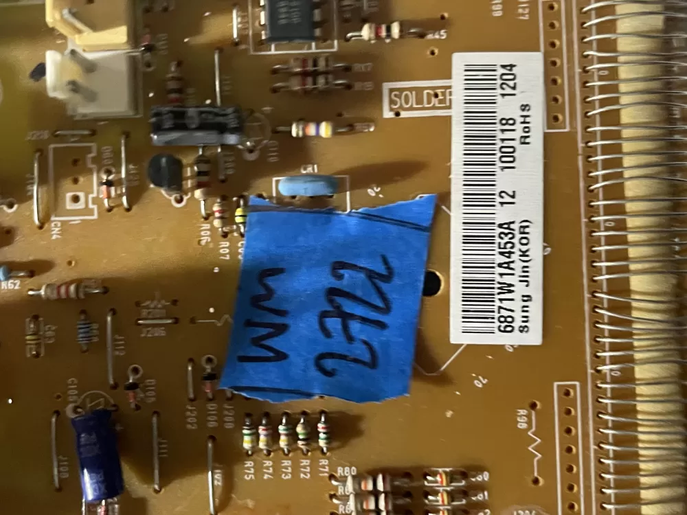 LG AP5293739 6871W1A453A Microwave Main Control Board AZ199332 | Wm2722