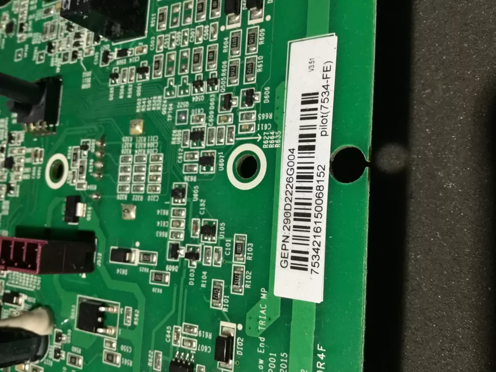 GE WH22X36498 290D2226G004 Washer Control Board AZ88197 | NR1148
