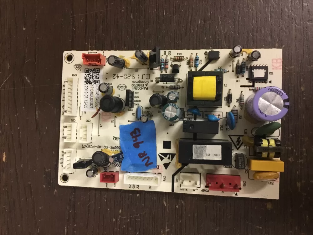 Midea 17131000002821 Freezer Control Board AZ29984 | NR943