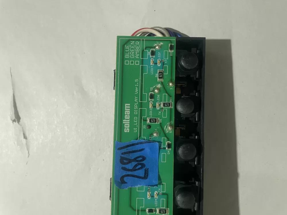 Whirlpool SOLTEAM U1_LED DISPLAY Control Board AZ201401 | KM2681