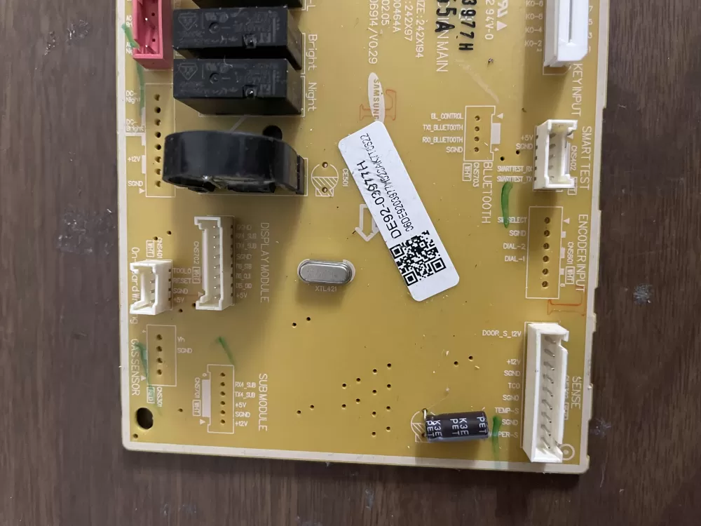 Samsung Wb56x30187 Microwave Control Board Panel AZ69856 | KM1638