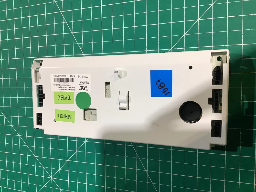 Whirlpool W10758681 Refrigerator Control Board AZ141711 | NR1087
