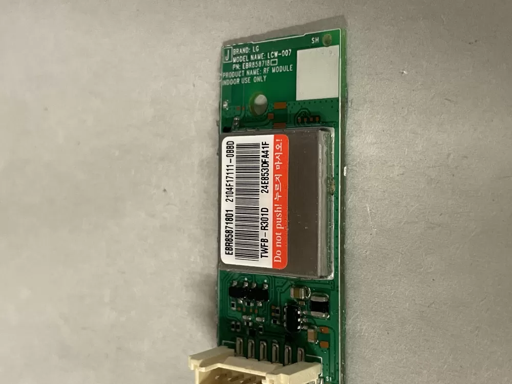 LG AGL75675201 EBR81815701 Dishwasher Control Panel AZ218506 | Wm1568