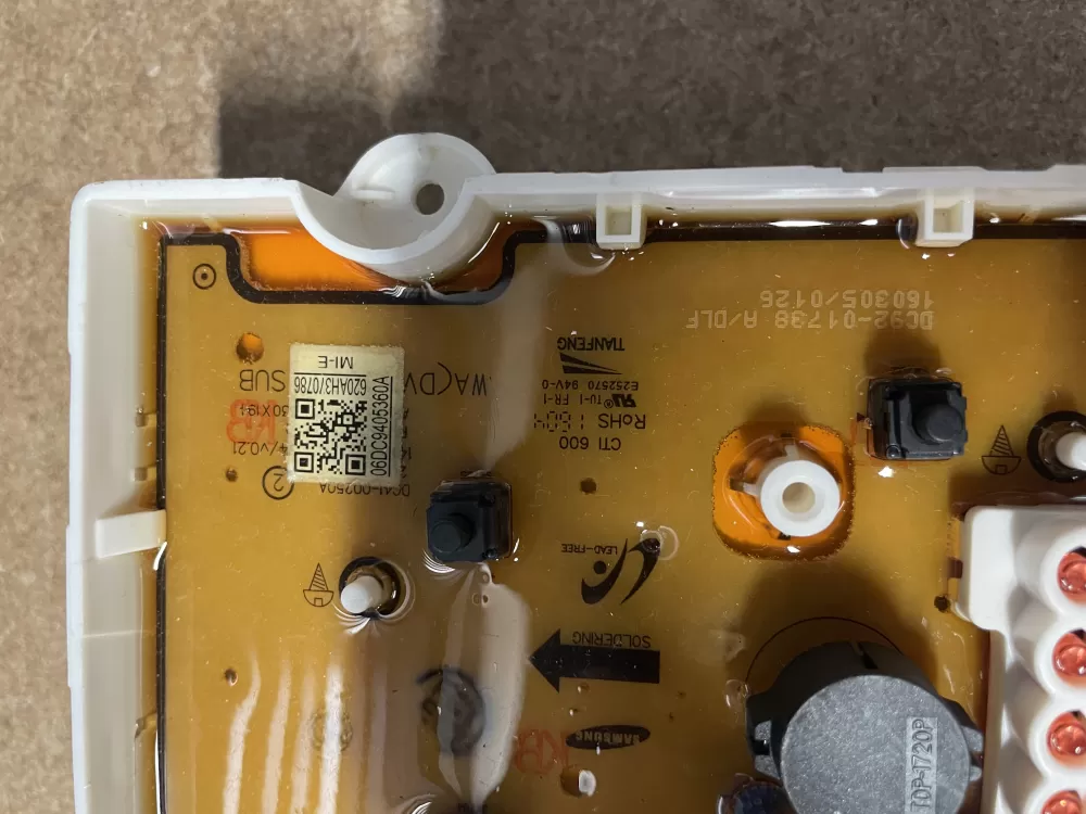 Samsung DC94 05360A Washer Control Board AZ24294 | KMV60